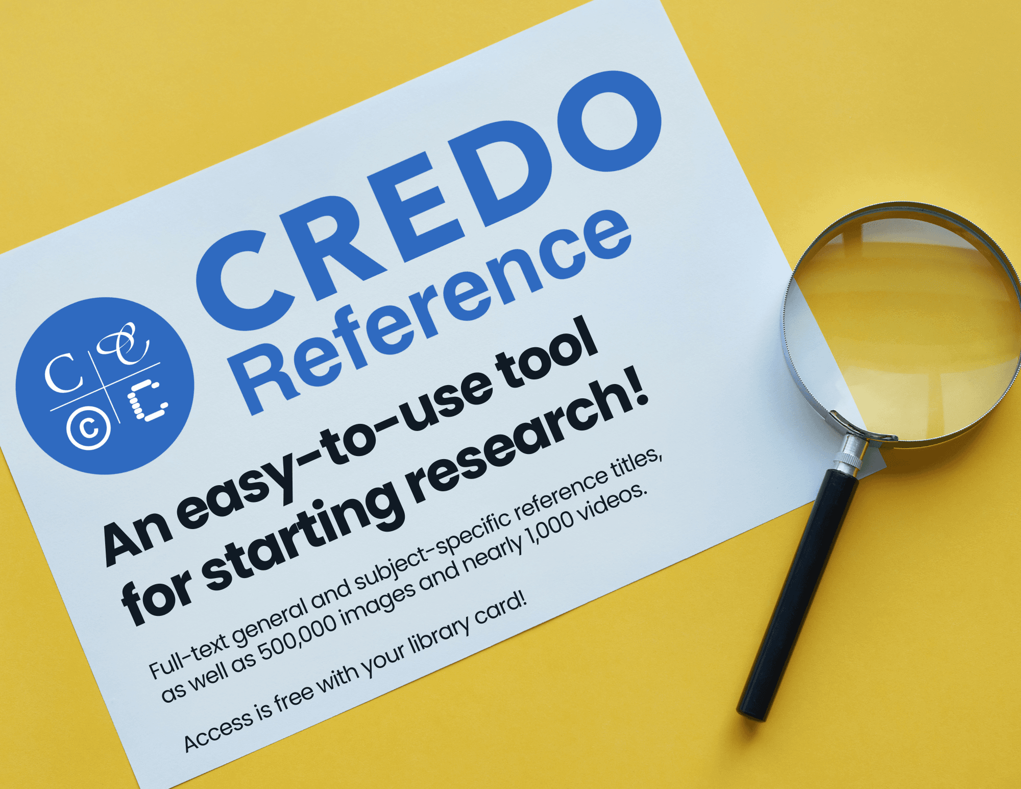 Credo Reference Slide